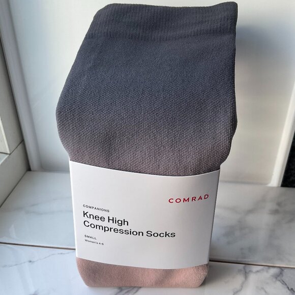 Comrad | Nylon Knee-High Compression Socks (2 Pack) | Small - Picture 2 of 5